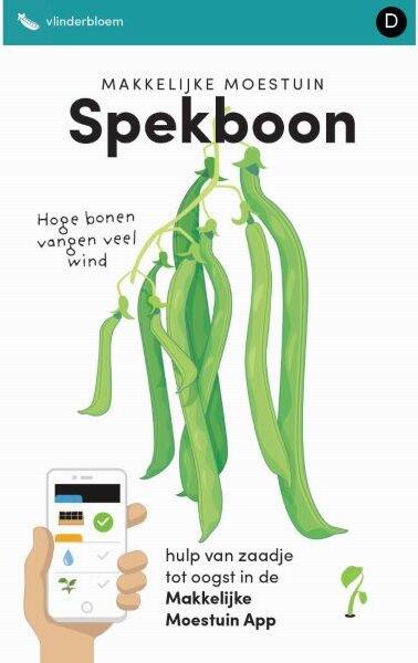 Makkelijke Moestuin groentezaad spekboon (Phaseolus vulgaris 'Neckarkönigin')
