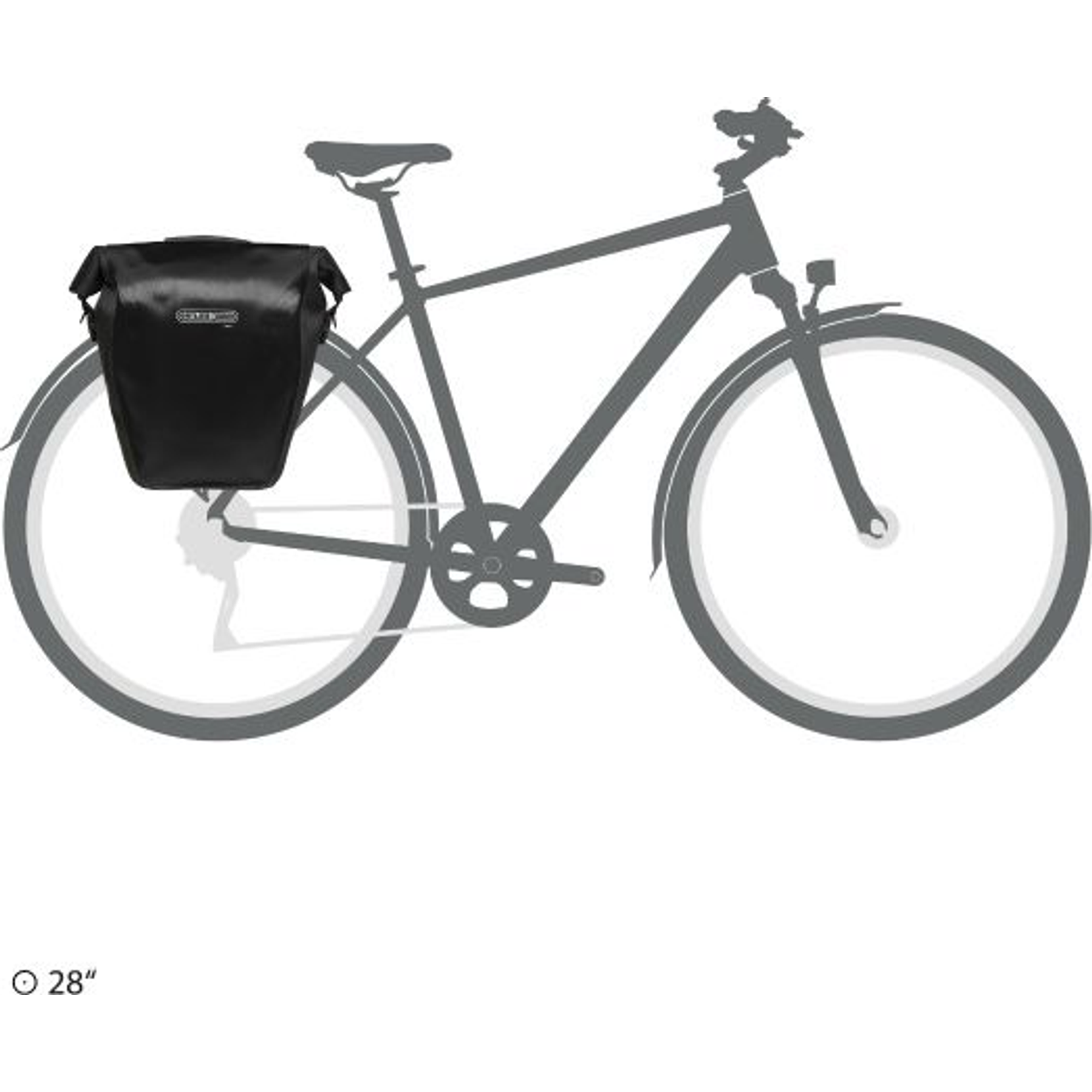 Ortlieb Back-Roller Core Enkele Fietstas