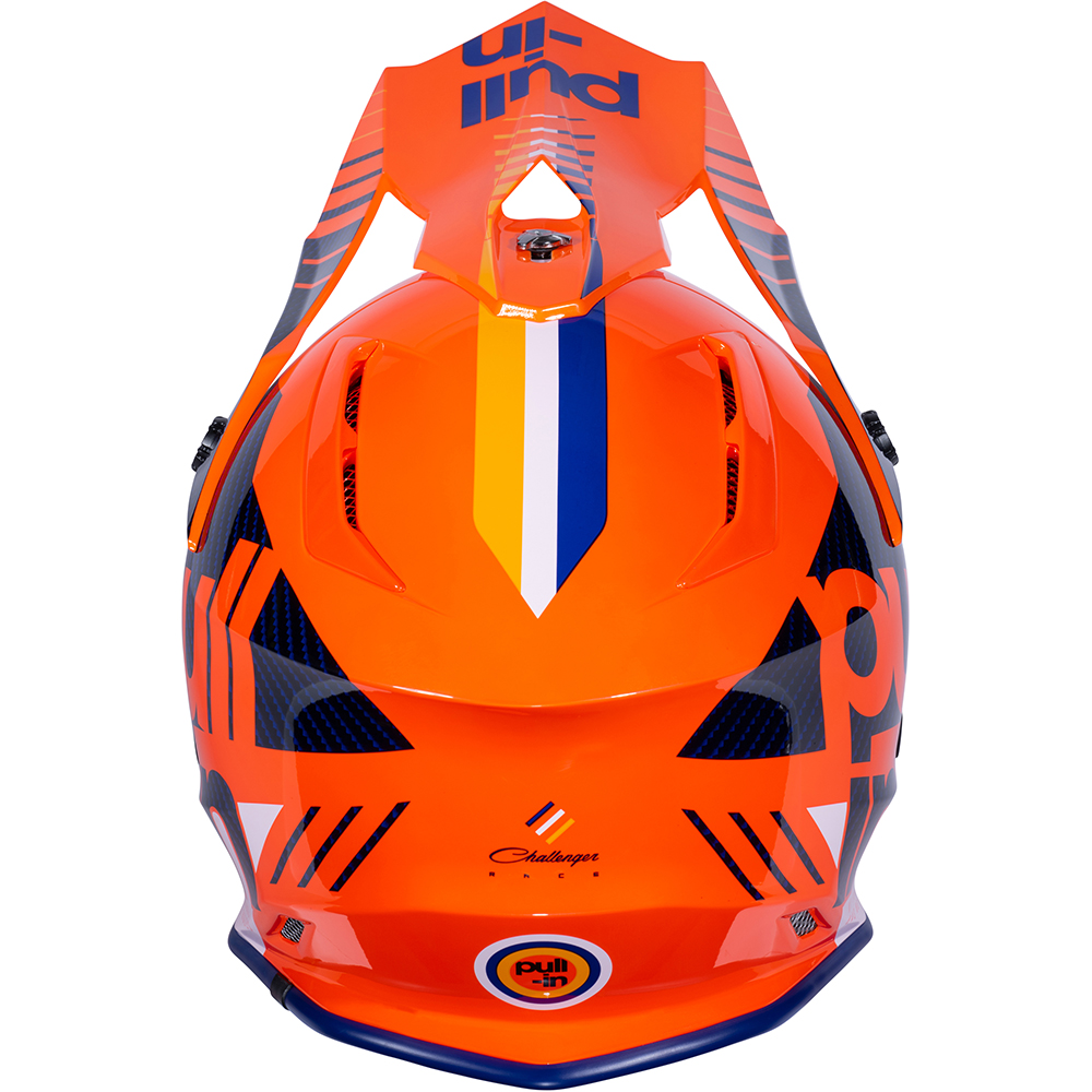 pull-in - Casque Race - 2023 Orange / Bleu