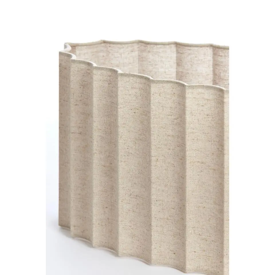Lampenkap ovaal Disli - Crème - 45x21x22cm