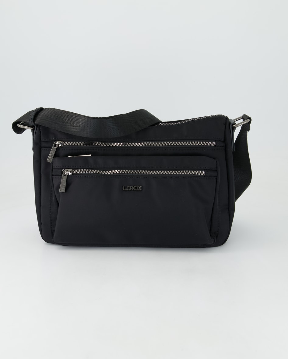 L.Credi Odetta Handtasche in Schwarz