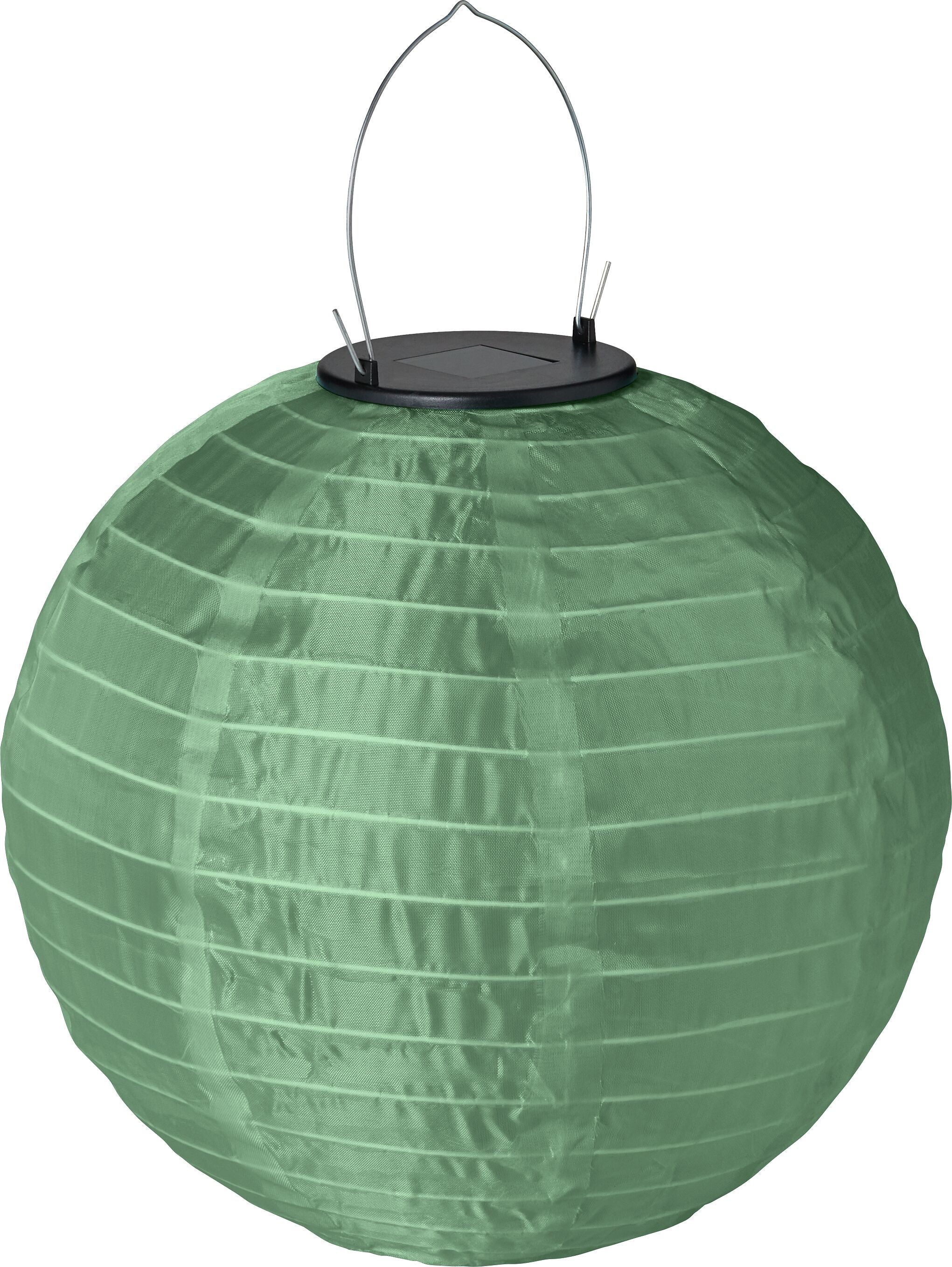 LILLY Solar Lampion - Dunkelgrün / D: 25.0 cm