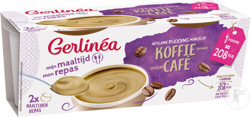 Gerlinéa Pudding Minceur Saveur Café 2x210g