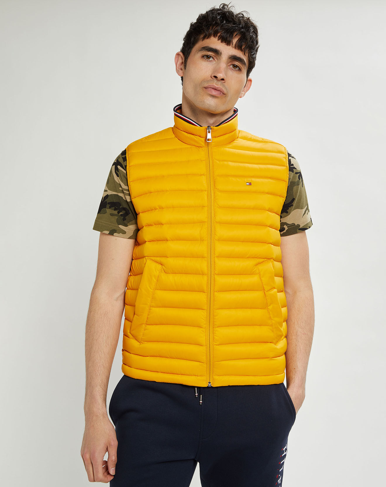 Tommy Hilfiger Doudoune packable down jaune moyen