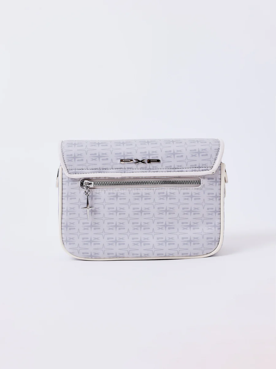 Project X Paris Polaris Monogram Crossbody Bag Heren Wit