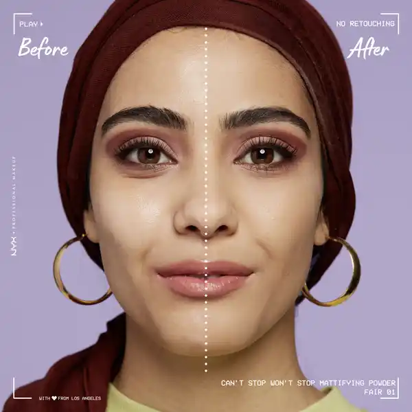 Can’t Stop Won’t Stop Mattifying Powder 01 Fair