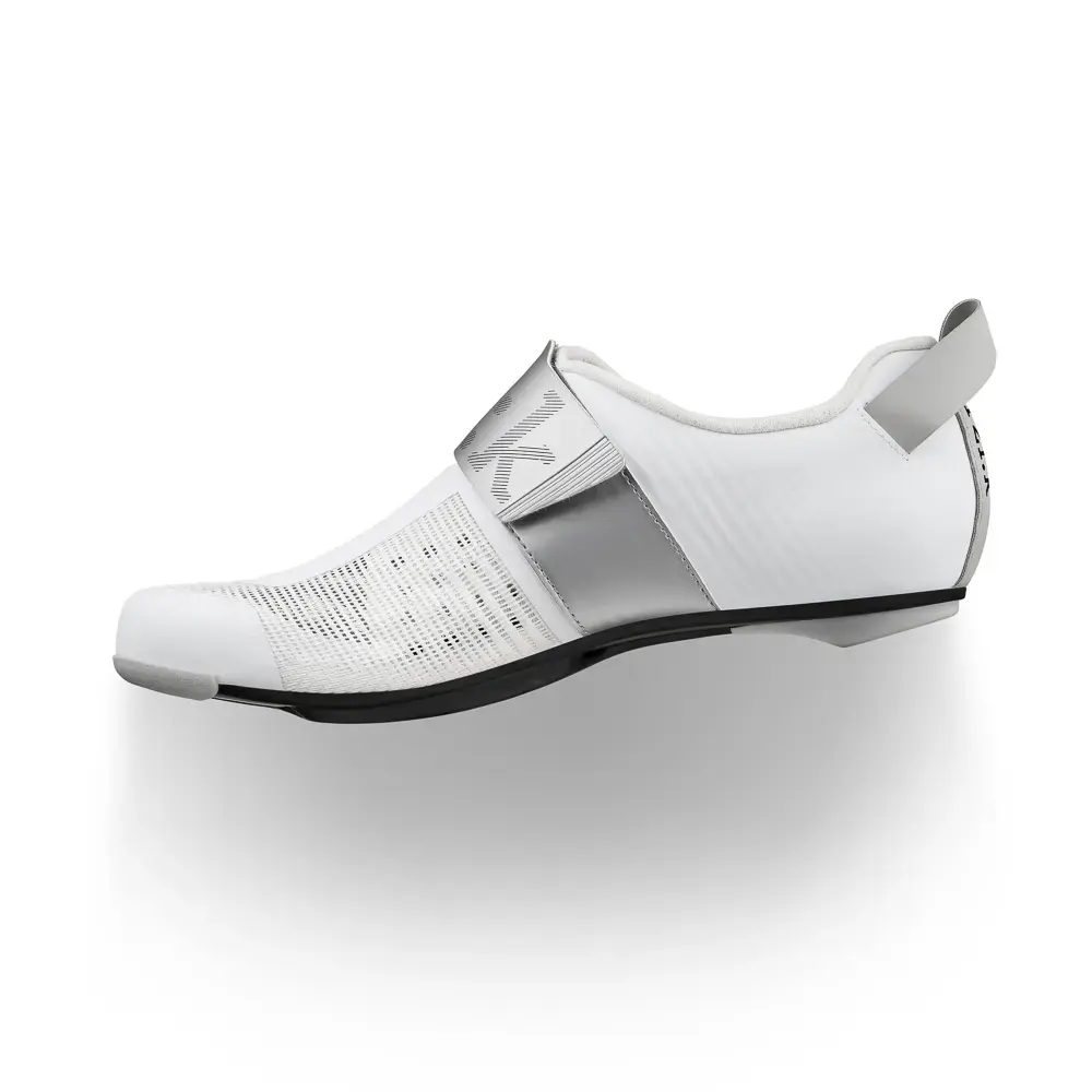 Fizik Transiro Hydra Aeroweave Carbon Triathlonschoenen Wit/Zilver