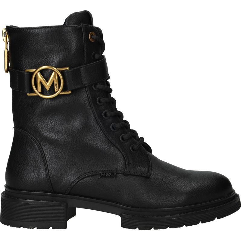 Mexx Kimberly Glad Veterboots Zwart Dames