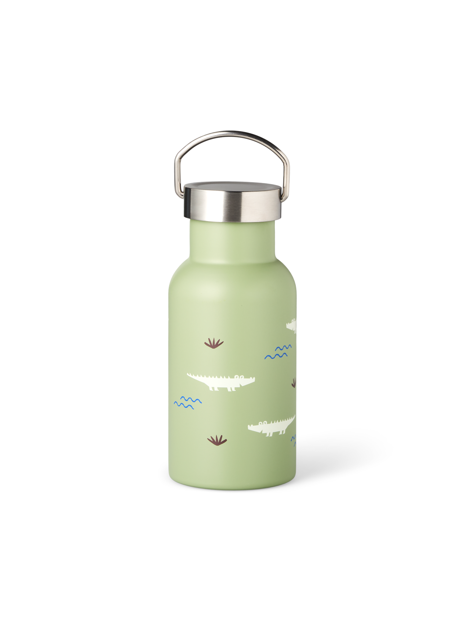 Termoflaske 350 ml | Rustfrit stål. 23 x 10 x 8 cm. | Moss Green | Fresk