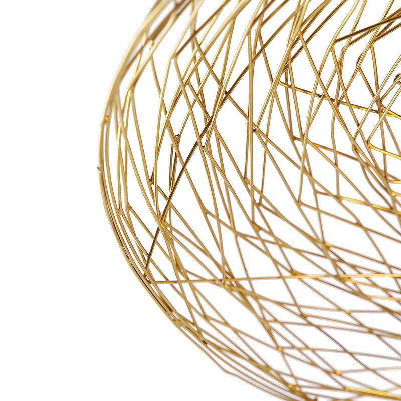 Oosterse plafondlamp goud 40 cm - Glan