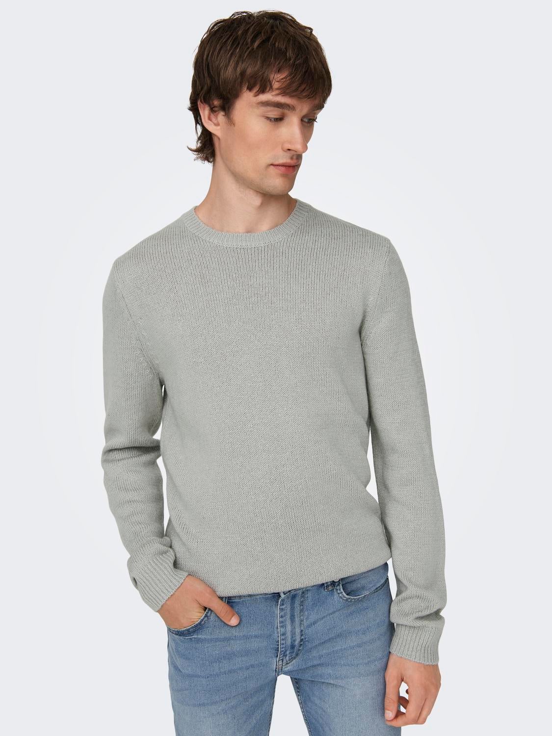 ONSCHRIS Pullover Mirage Gray