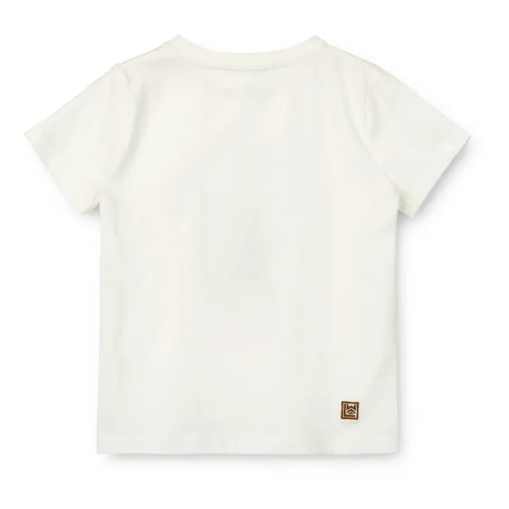Liewood T-shirt Apia Léopard | Blanc
