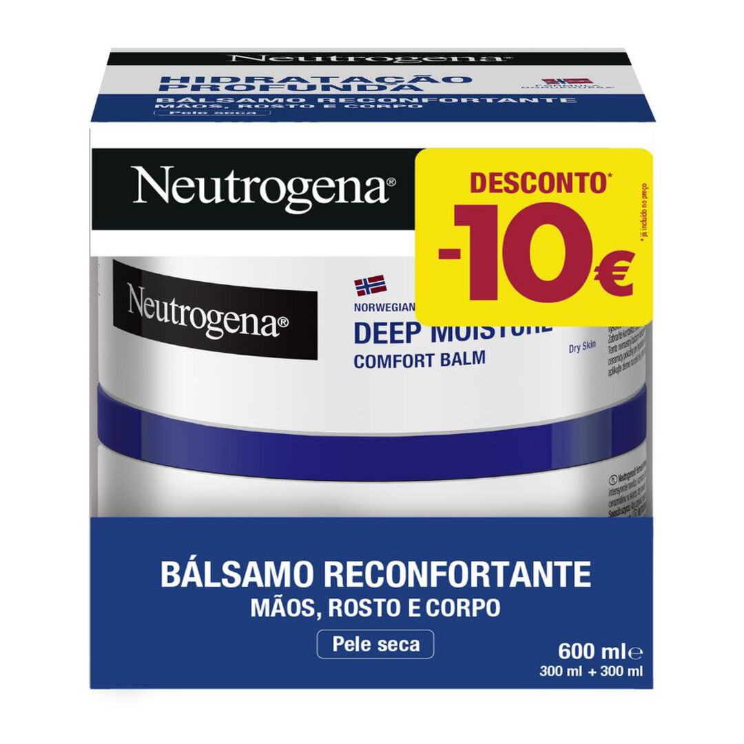 NEUTROGENA  Promo Pack Bálsamo de Conforto e Hidratação Profunda - 600ml