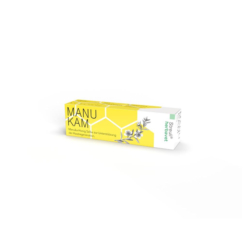 Streuli herbavet Manukam Honigsalbe Salbe Tb 20 g