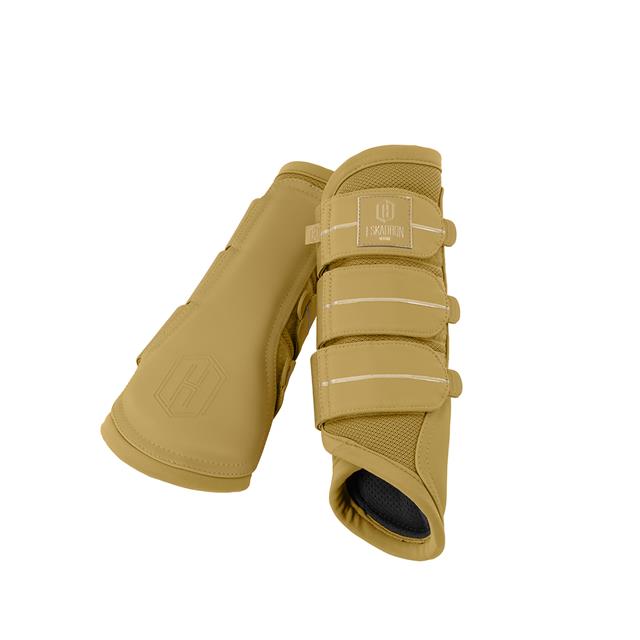 Beenbeschermers Eskadron Heritage Mesh Donkergeel