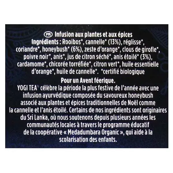 Yogi Tea Christmas Tea 17 sachets