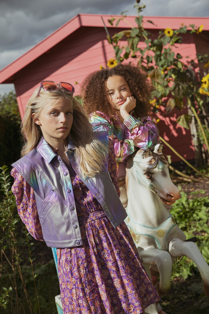 AI&KO lila ai&ko gilet abbys