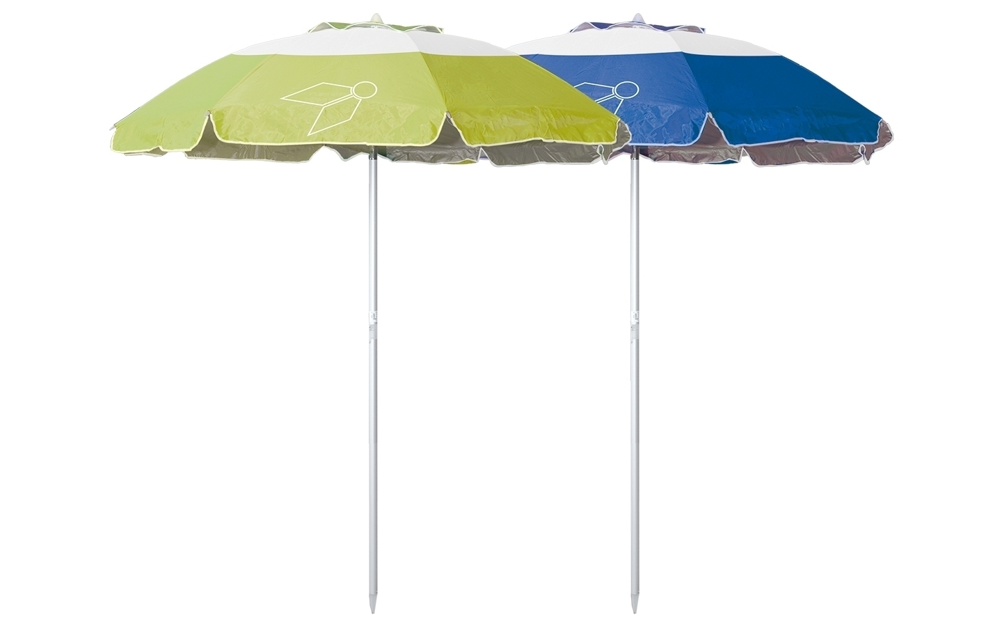 Brunner Sun Parsol Sonnenschirm farblich sortiert 180 cm