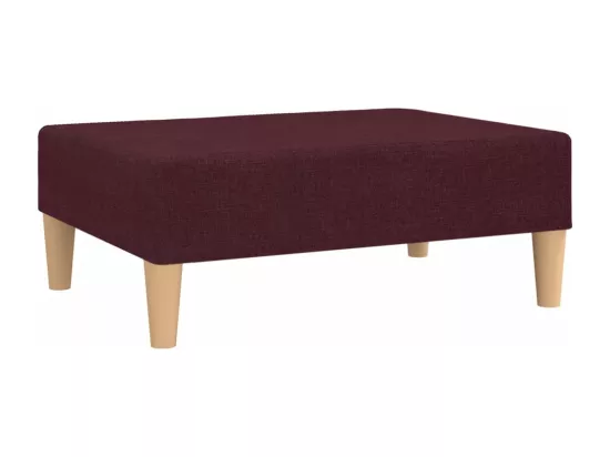 Repose-pied Violet 78x56x32 cm Tissu