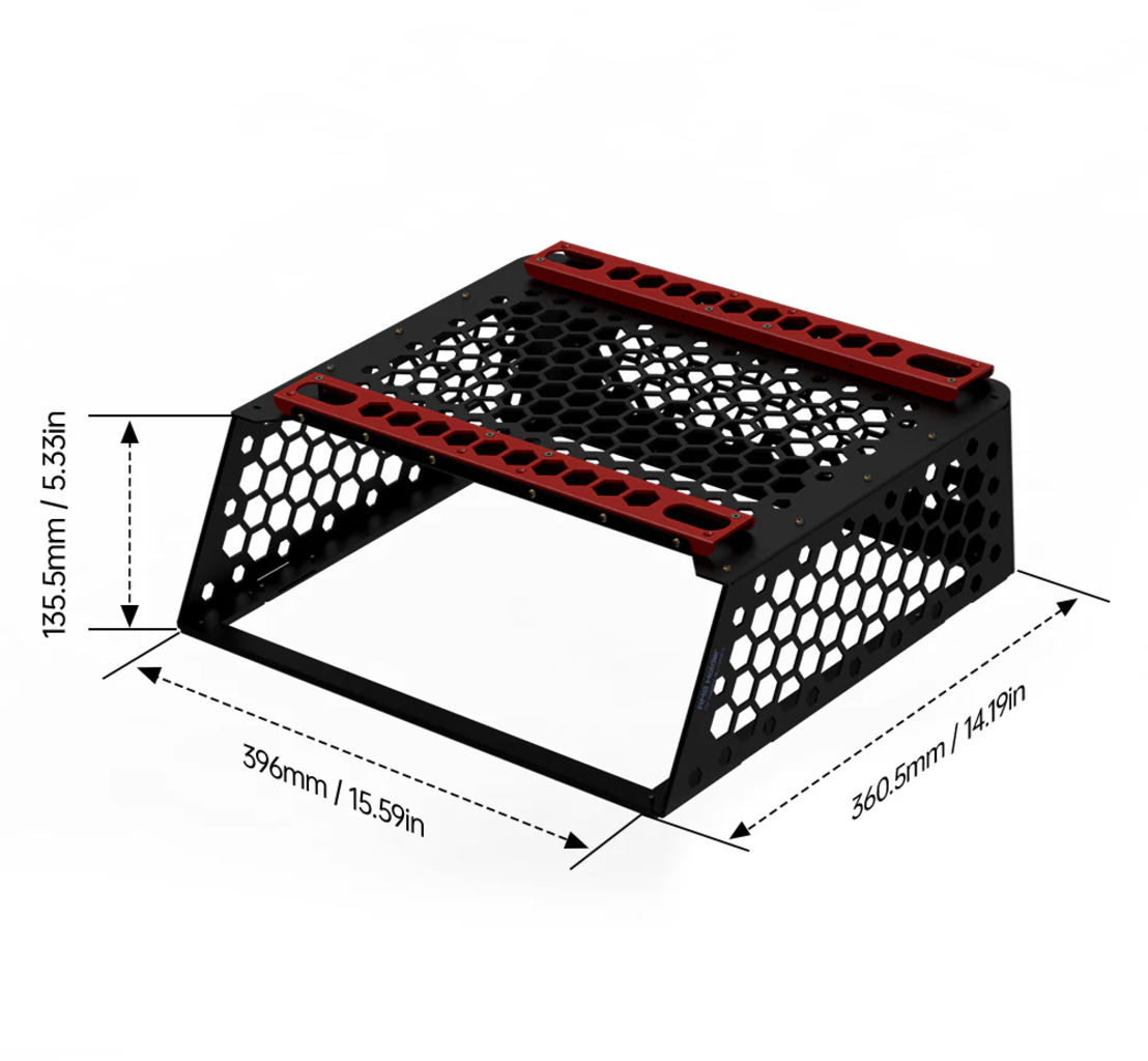 BIQU  Panda Perch, Bambu Lab X1/P1    Stabile AMS Halterung mit modularer Erweiterbarkeit