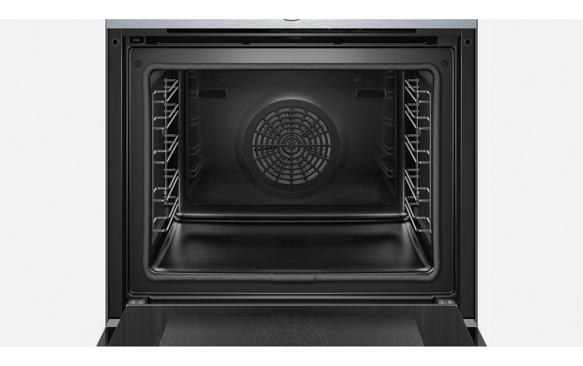 Einbaubackofen HBG675BS1 Silber A+<br>Edelstahl-Einbau-Backofen, silber
