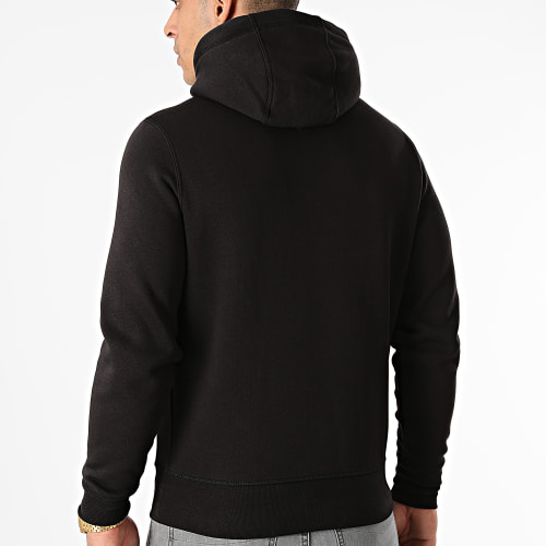 Sweat Capuche Basic Flag 7022 Noir