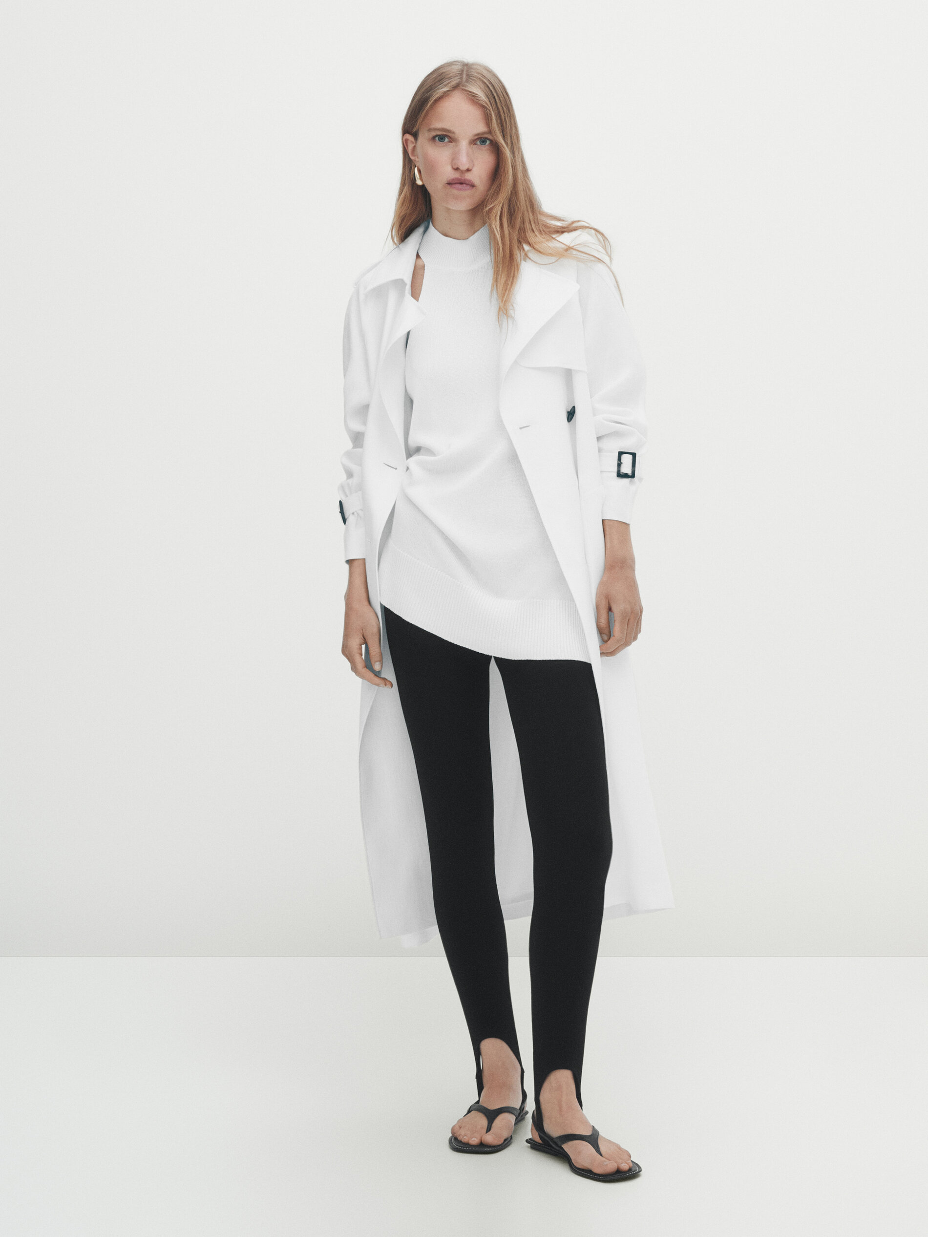 Leggings pretas Fuseau - PRETO