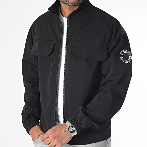 Veste Zippée Avec Poches 0033 Noir