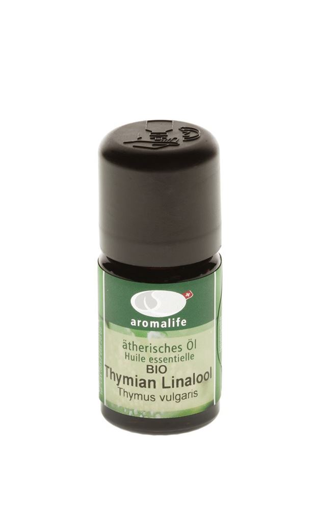 Aromalife Thymian Linalool<br>5 ml, Flasche, Ätherisches Öl, BIO