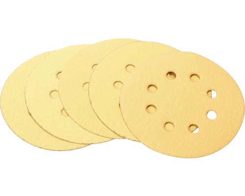Pattfield excentrisch schuurblad Ø125 mm 9-delige set, verf en lak