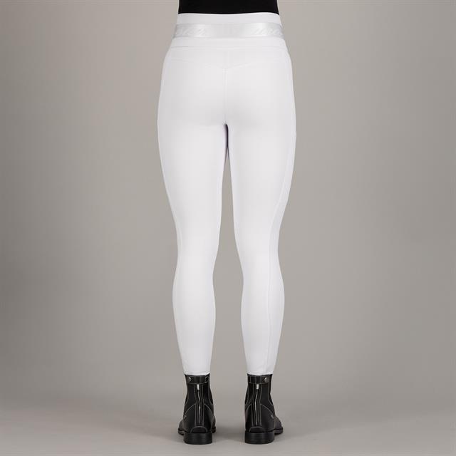 Rijbroek euro-star ESAthletic Luxe Full Grip Wit