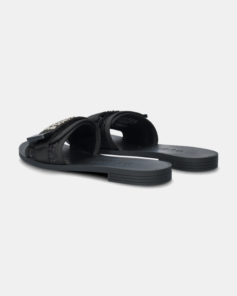 Guess Elyze Slippers  - zwart