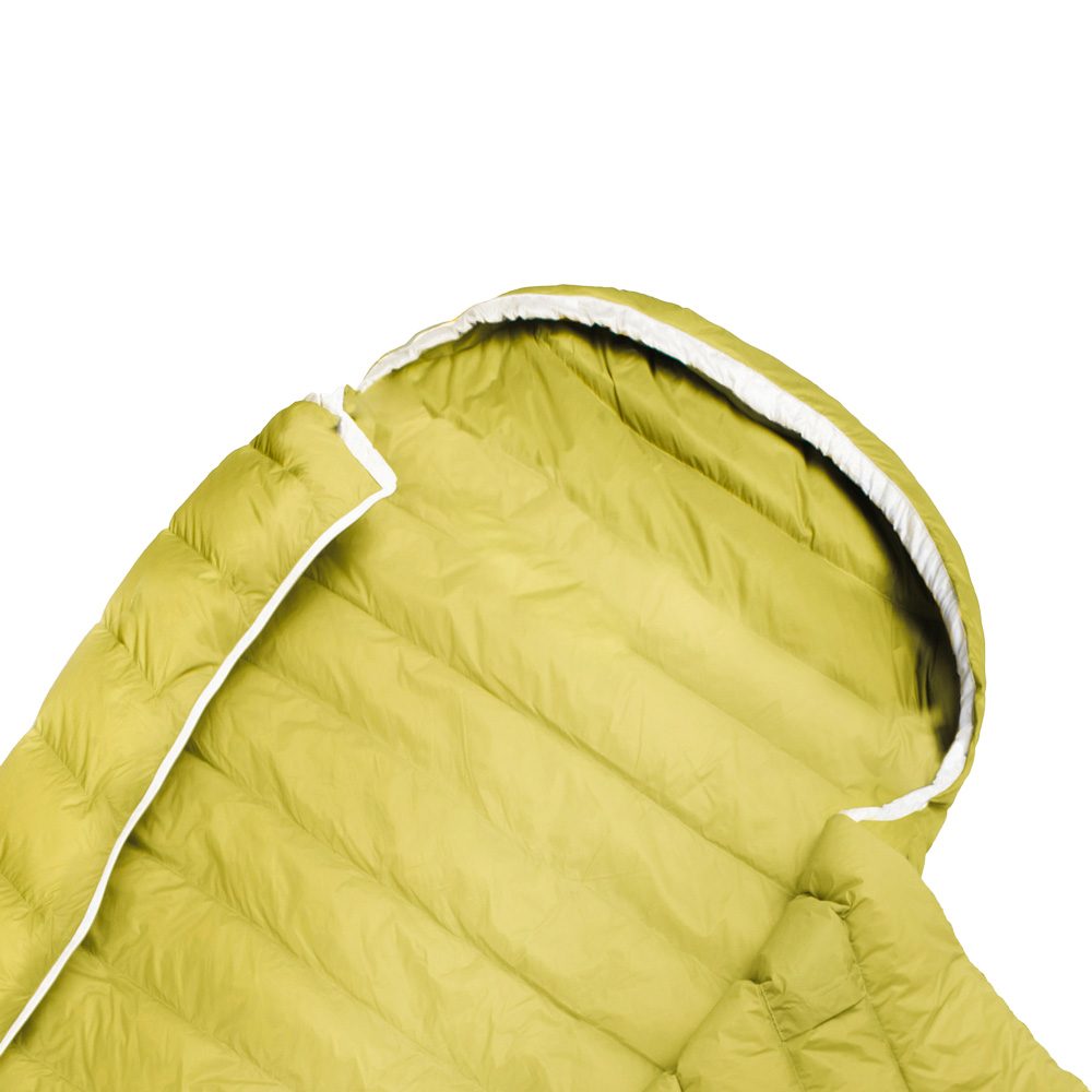 Grüezi Bag Biopod DownWool Extreme Light 200 Schlafsack warm olive