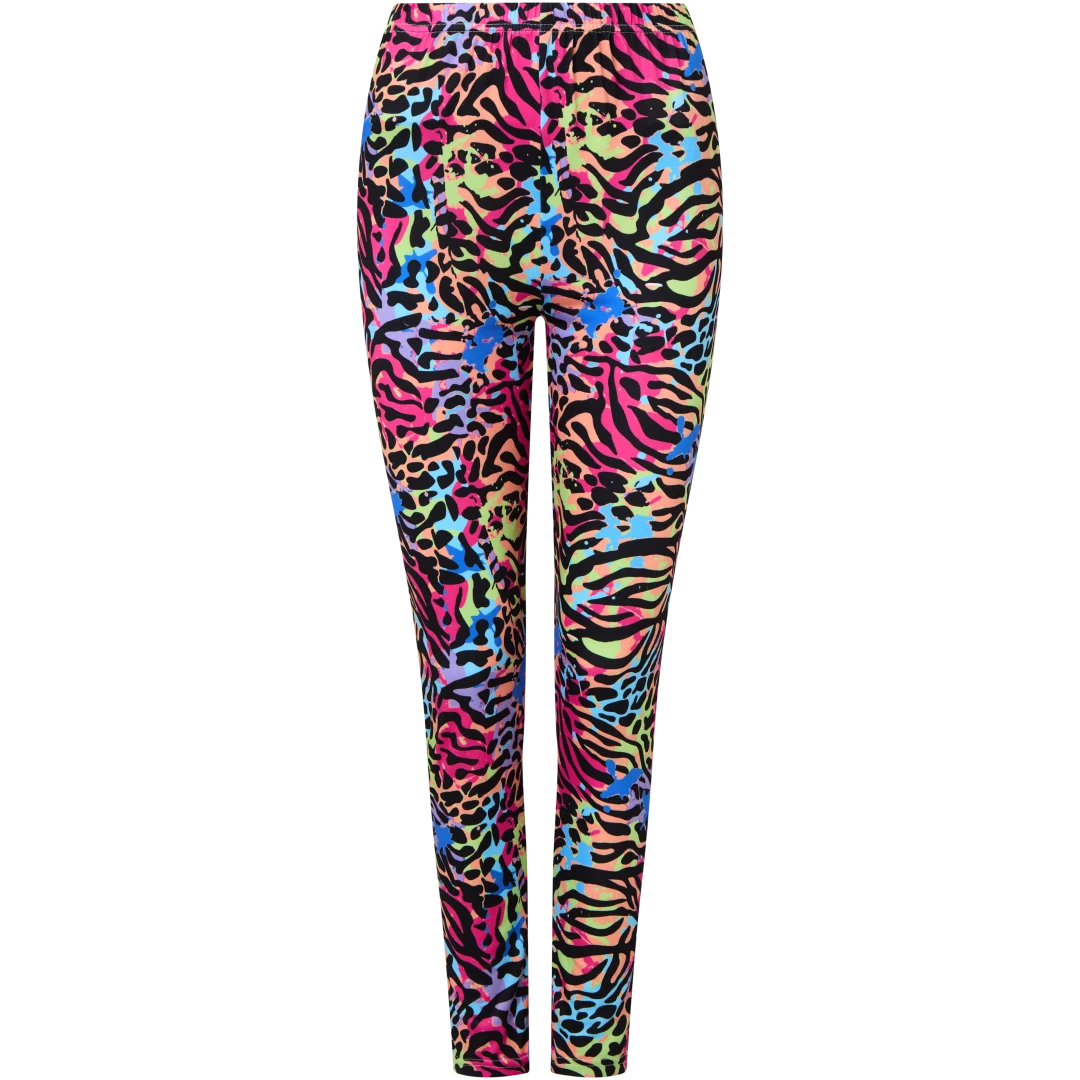 Metallic partylegging Maten S - XL | diverse kleuren