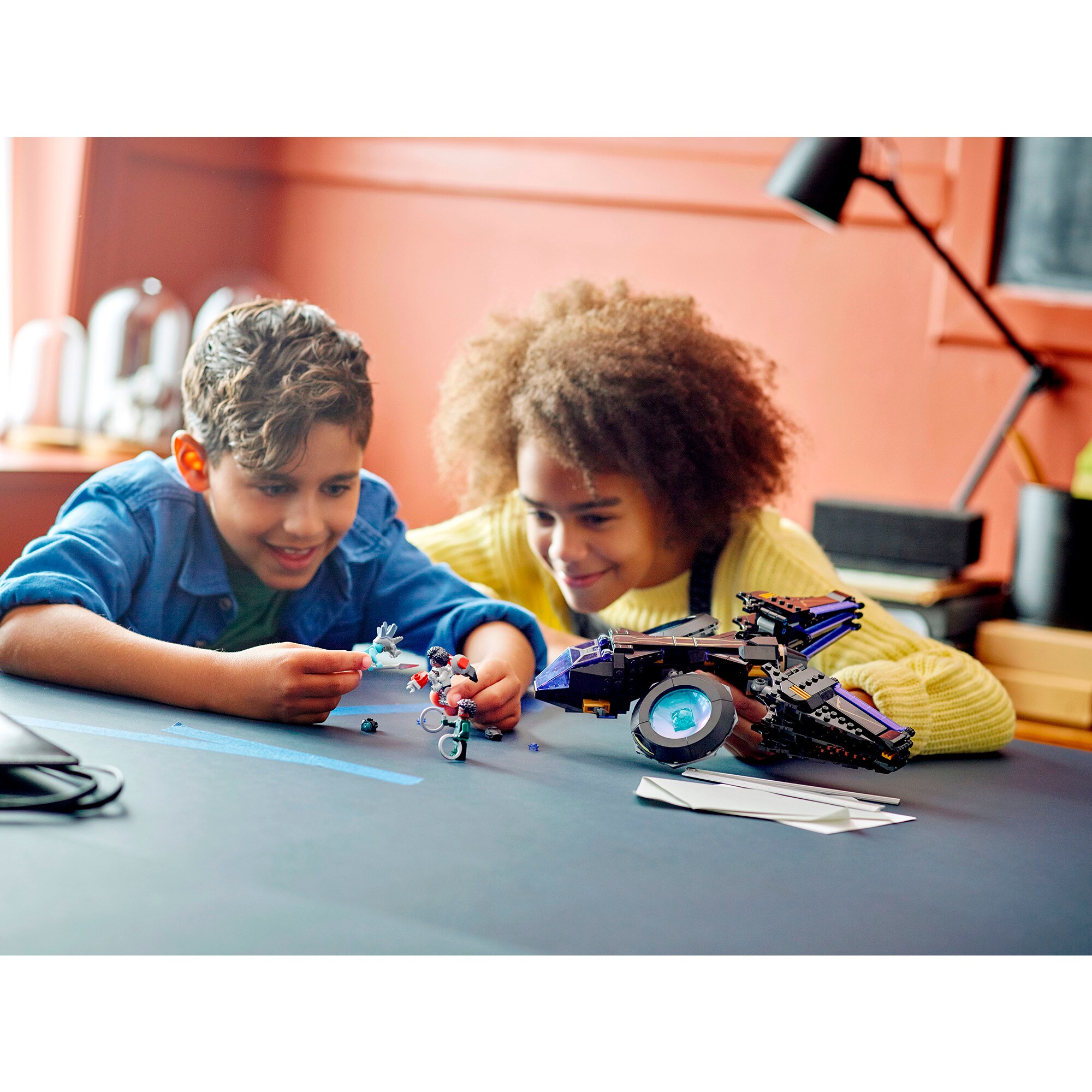 LEGO Konstruktionsspielzeug Marvel Super Heroes Shuris Sonnenvogel