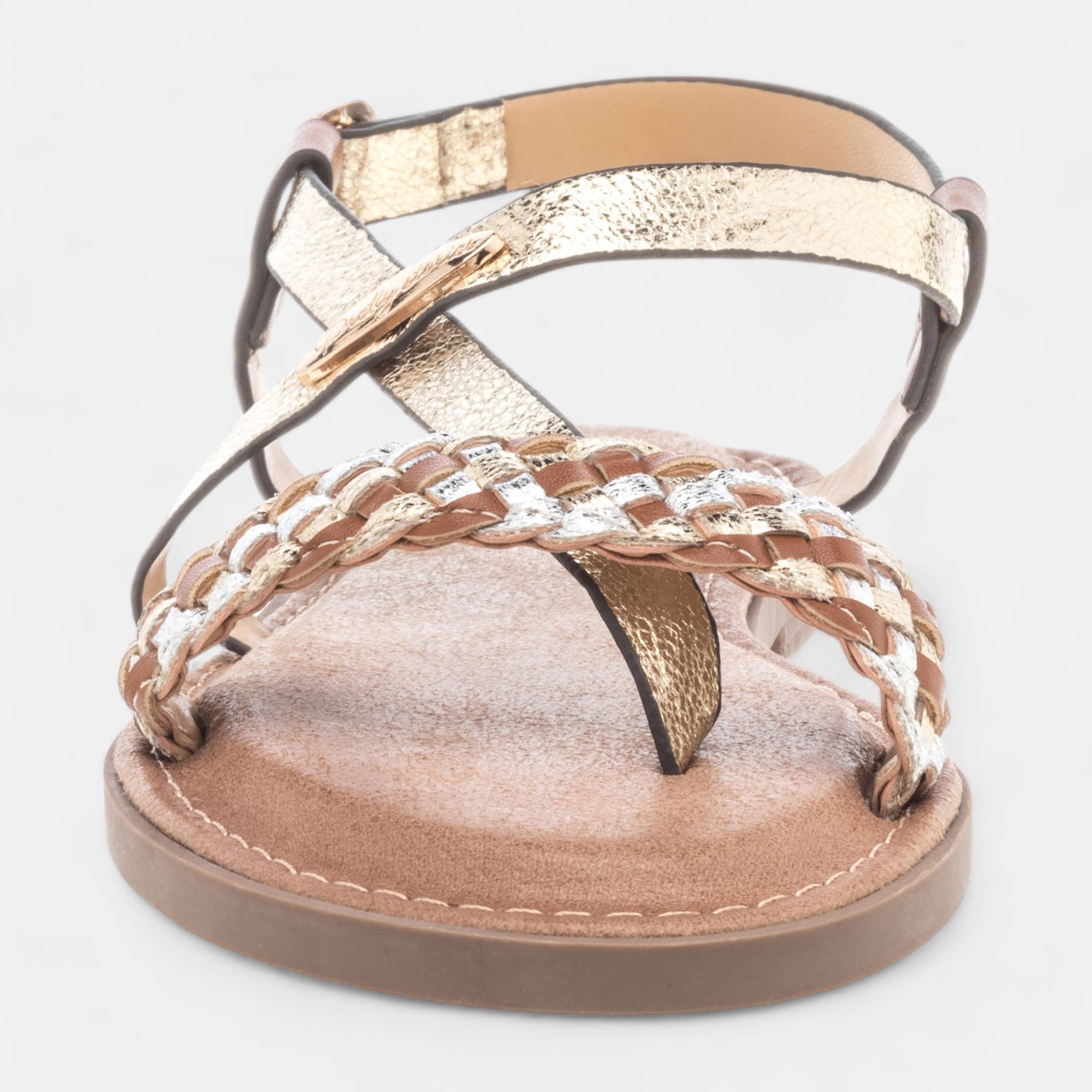 Nu-pieds Femme or