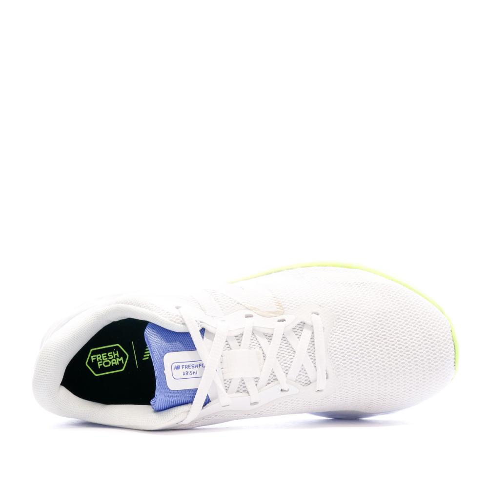 New Balance Chaussures de Running Blanc/Bleu Femme New Balance Arishi