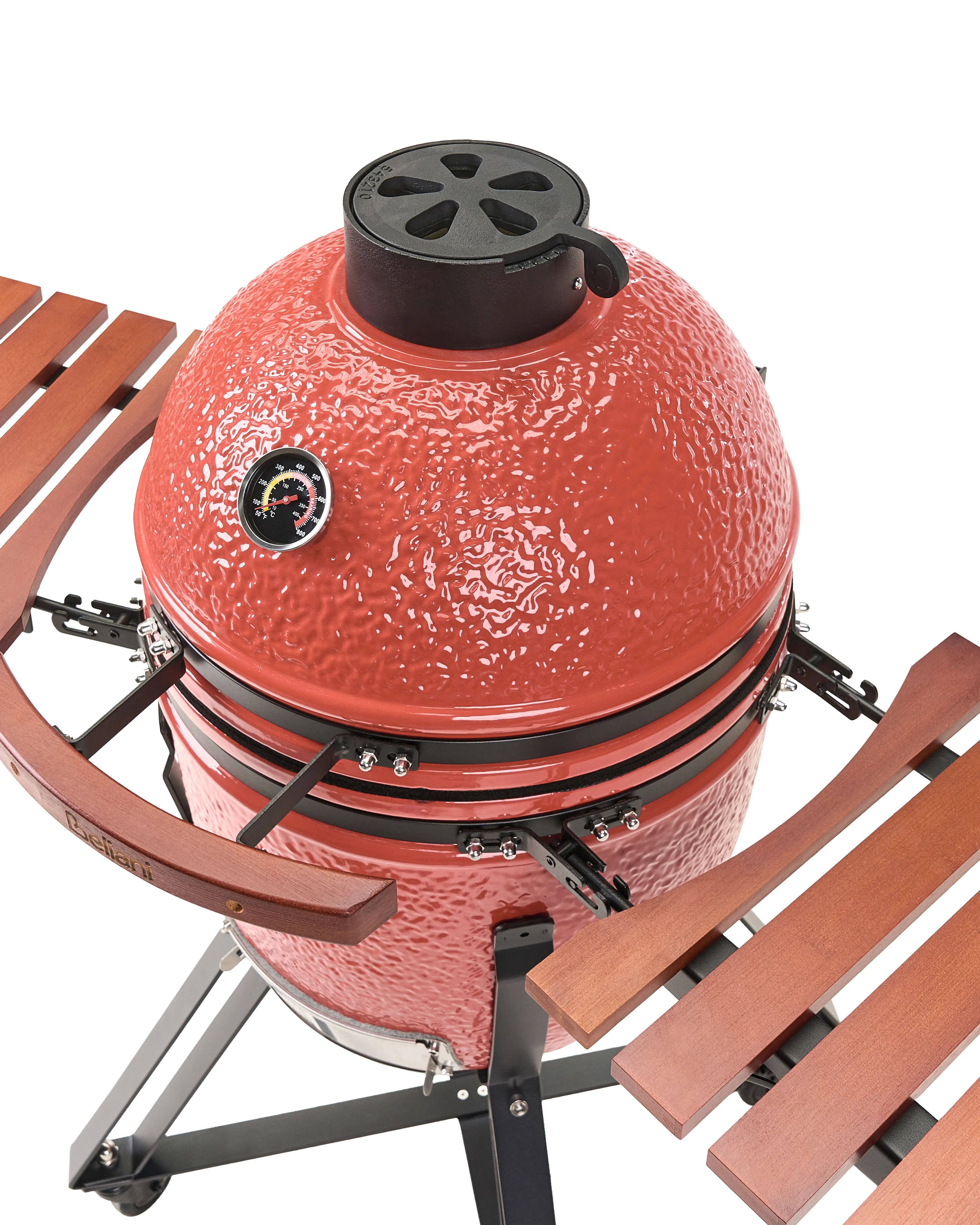 Houtskoolgrill voor buiten KAMADO Keramiek Rood