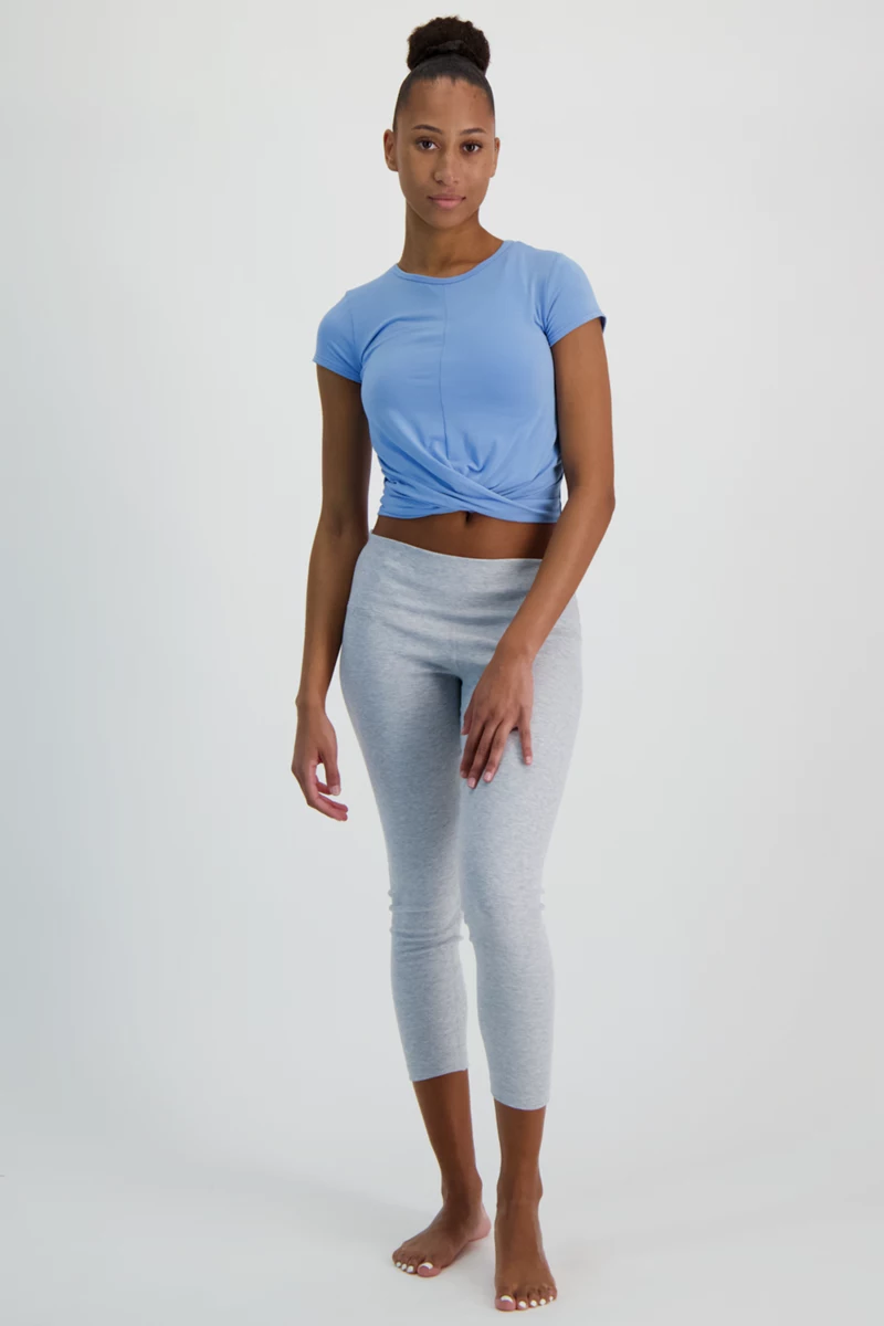 POWERZONE Yoga Crop Damen T-Shirt