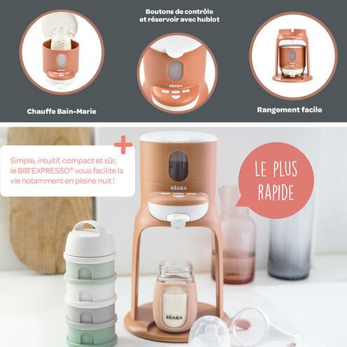 Bib expresso New Terracotta - BEABA