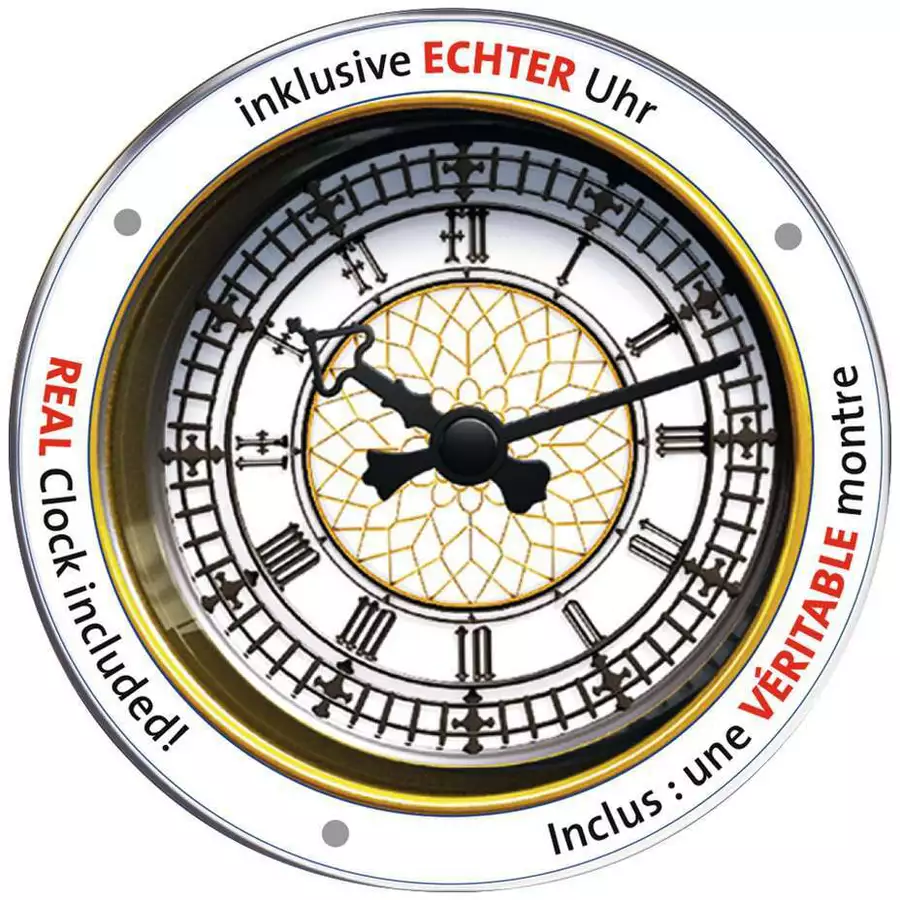 Ravensburger Big Ben mit Uhr bunt