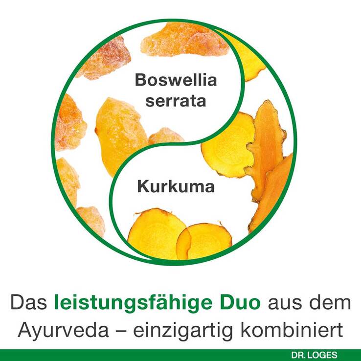 Curcumin-Loges plus Boswellia Kapseln, 120 St