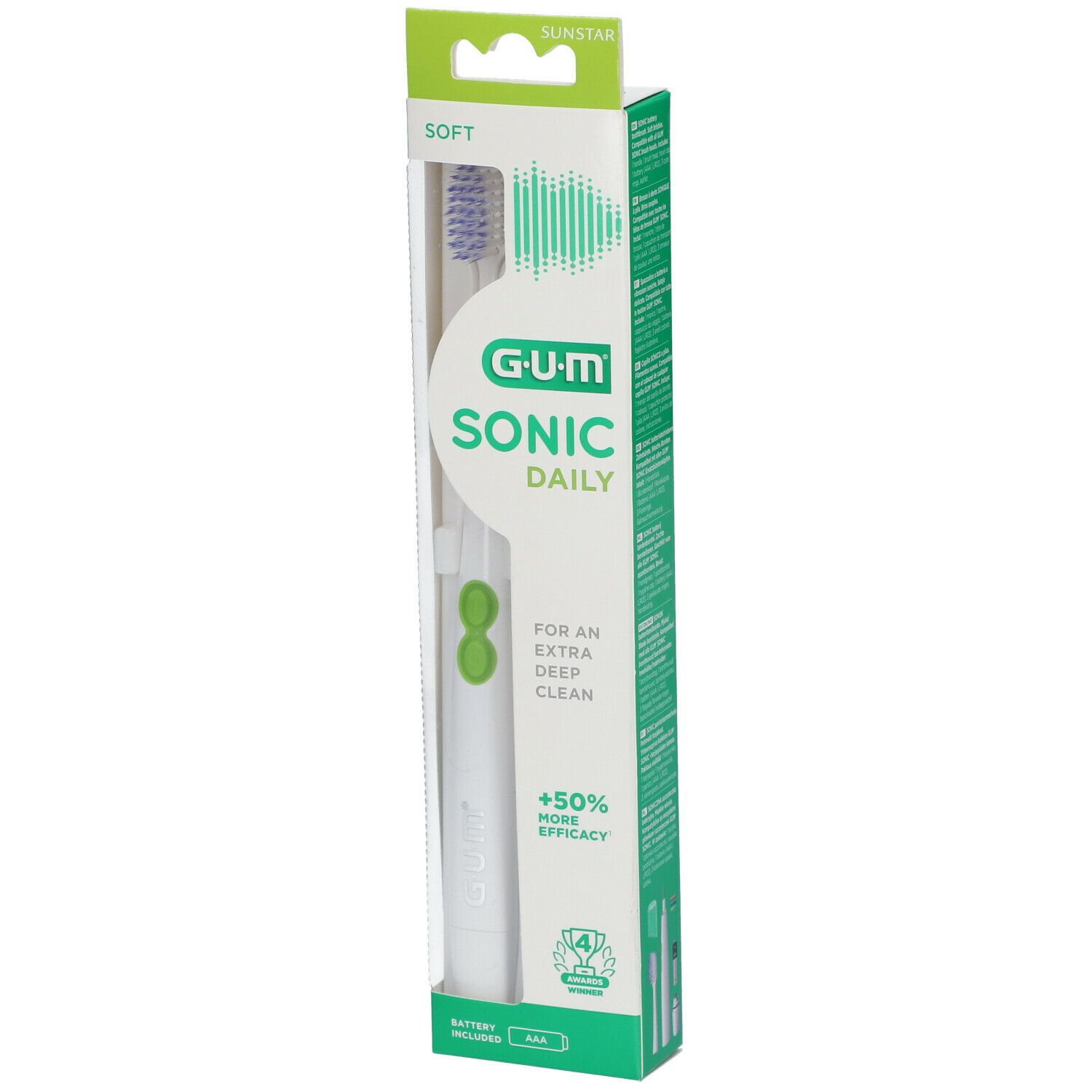 GUM® SONIC DAILY Schallzahnbürste