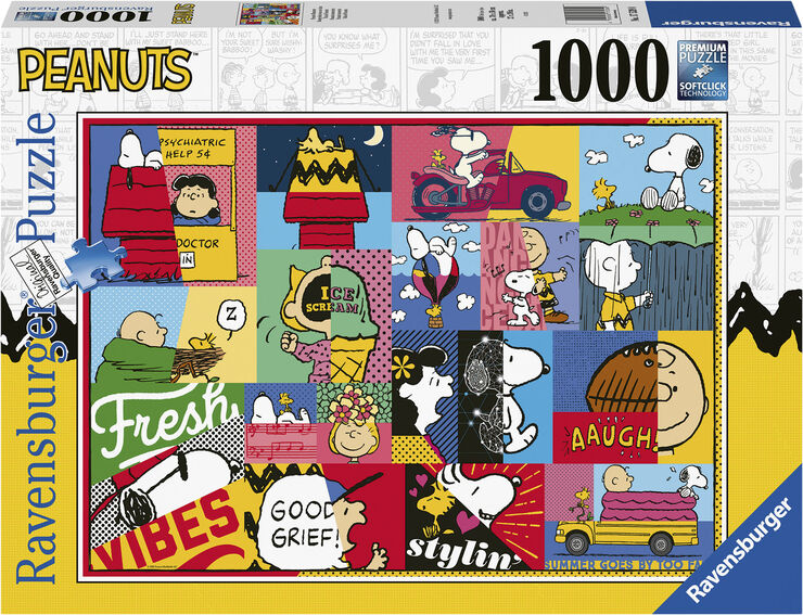 Ravensburger puslespil Snoopy Moments 1000p