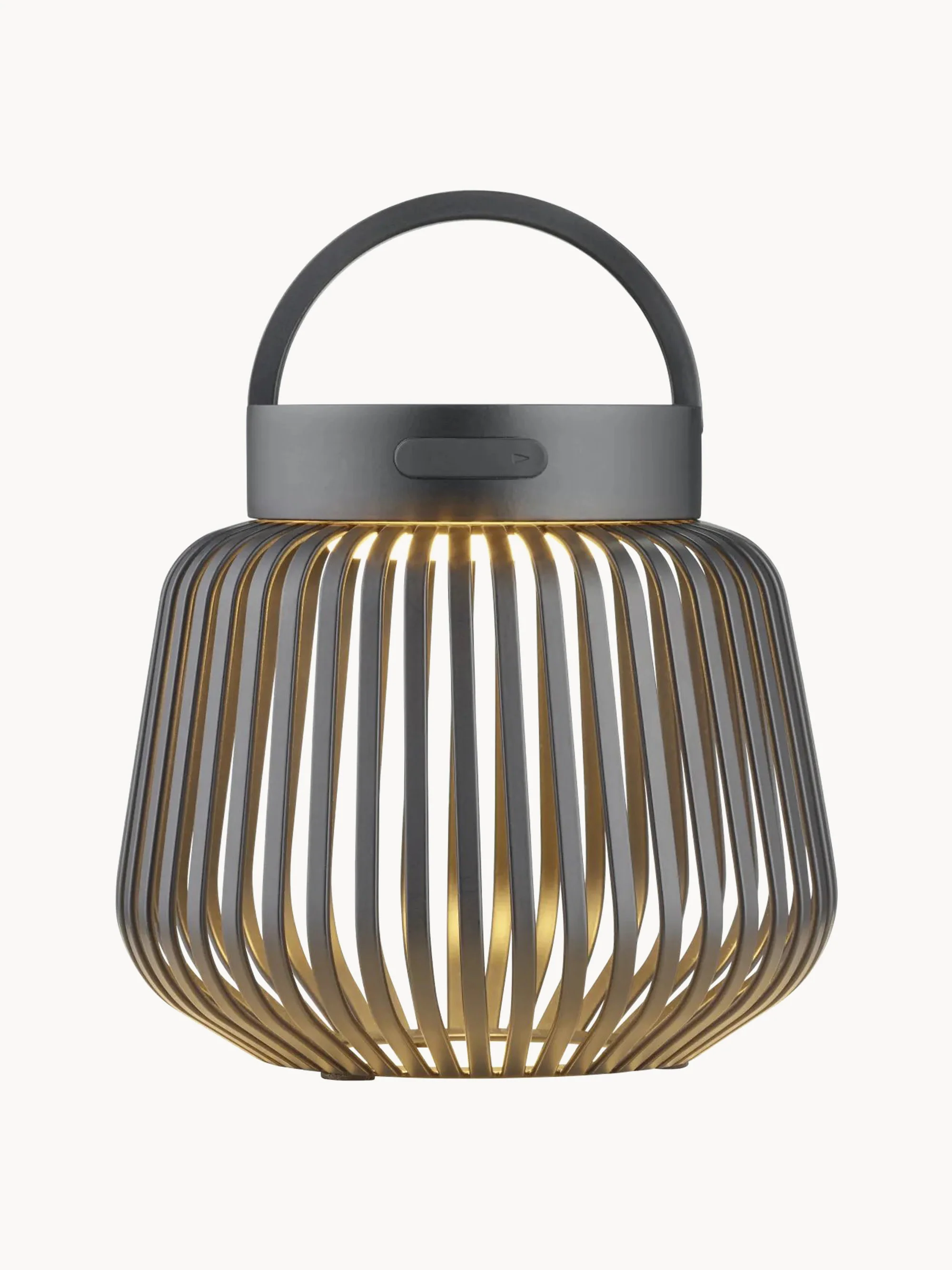 Draagbare outdoor LED-tafellamp Lito, H 12 cm