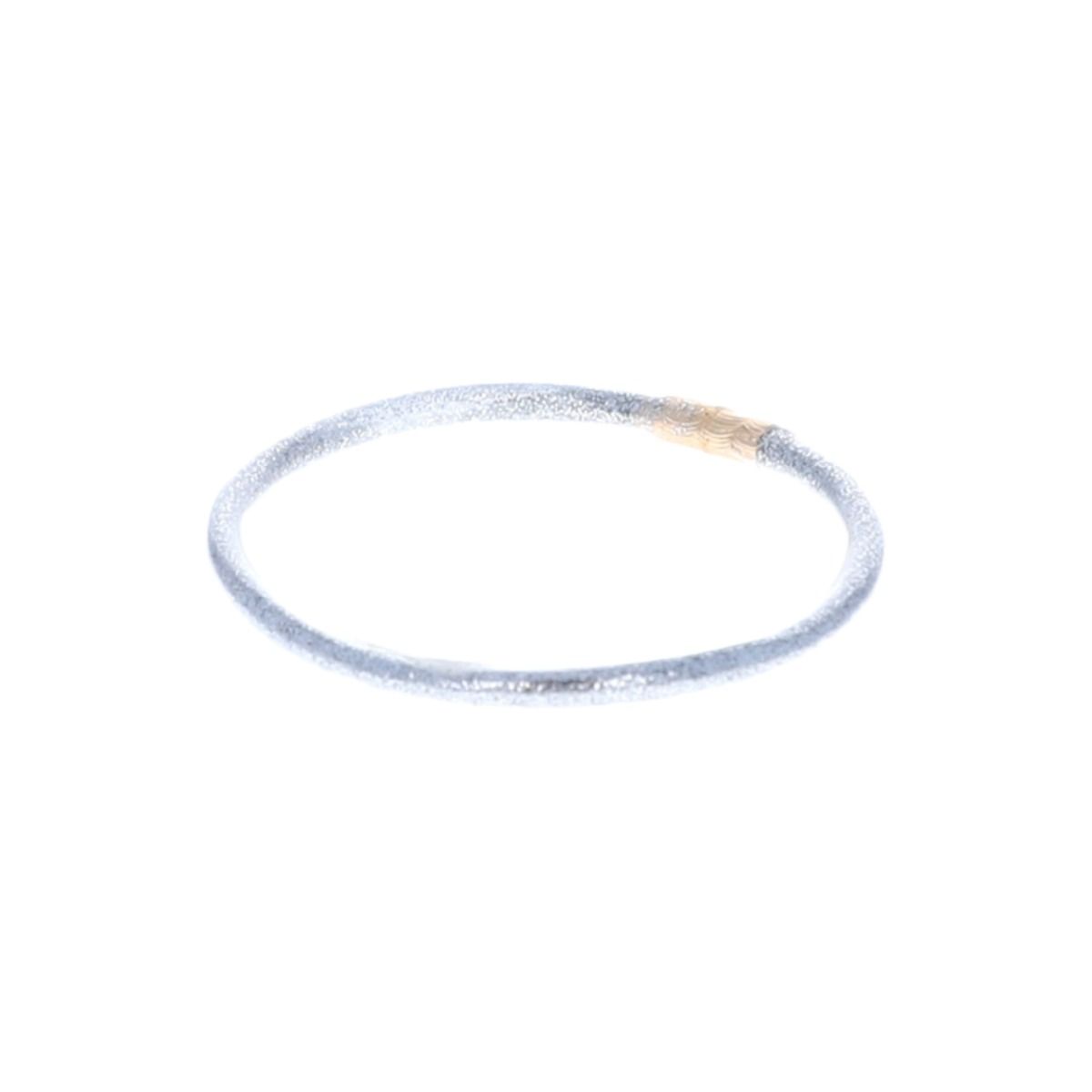 Bracelet argent à paillettes - grand Roodoudou