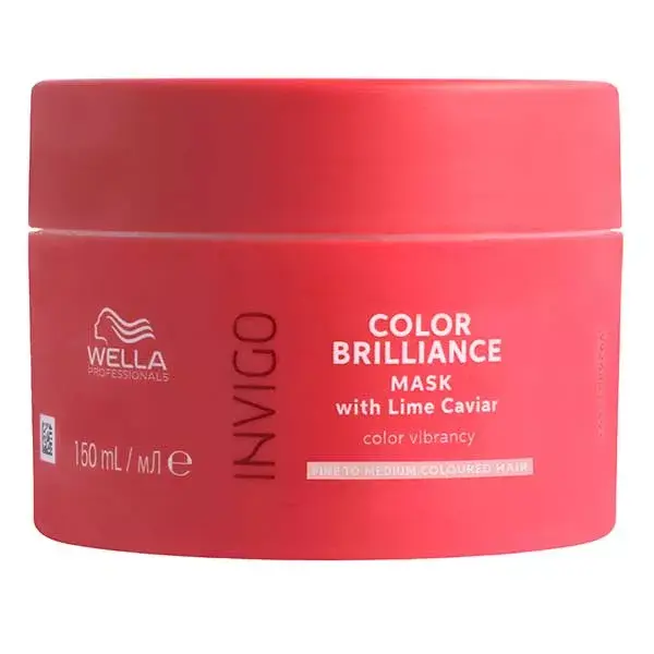 Wella Professionals Invigo Color Brilliance Masque cheveux cheveux colorés fins à normaux 150ml