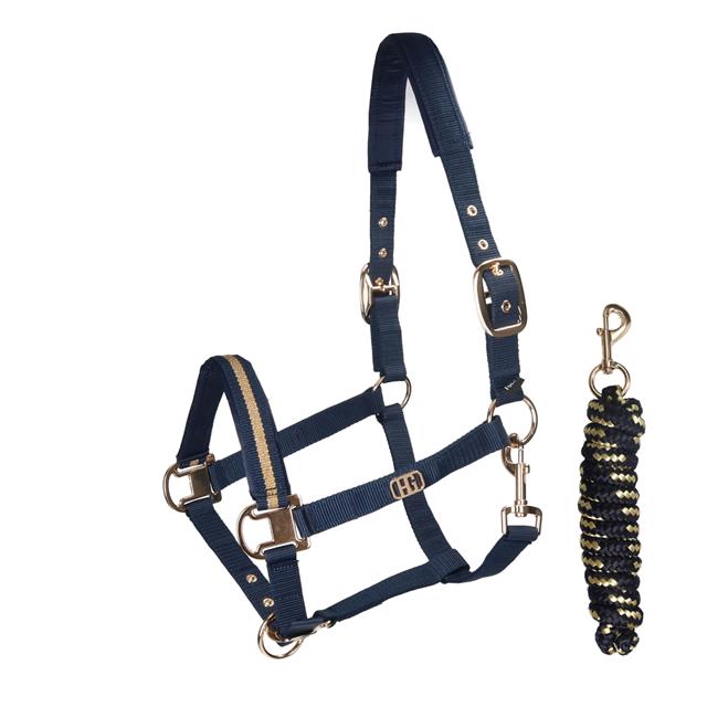 Halsterset HORSEGEAR HGCallington Donkerblauw