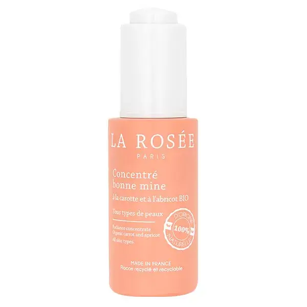 La Rosée Concentré Bonne Mine à la Carotte et à l'Abricot Bio 30ml