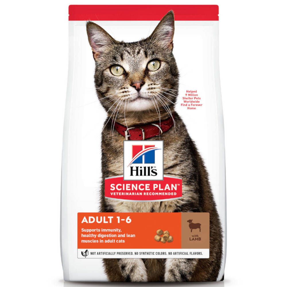 HILL'S SCIENCE PLAN Katzenfutter mit Lamm für ausgewachsene Katzen